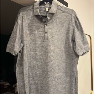 Lululemon Athletica Charcoal Polo Shirt